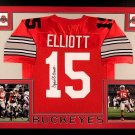 Ezekiel Elliott Autographed Signed Ohio State Buckeyes Jersey BECKETT