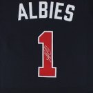 Ozzie Albies Autographed Signed Atlanta Braves Jersey JSA