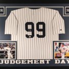 Aaron Judge Autographed Signed Framed New York Yankees Nike Jersey FANATICS