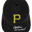 Al Oliver Signed Autographed Pittsburgh Pirates Batting Helmet SCHWARTZ