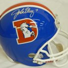 John Elway Autographed Signed Denver Broncos FS Helmet SCHWARTZ