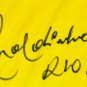 Ronaldinho Autographed Signed Framed Brazil Soccer Jersey BECKETT