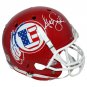 Alex Smith 49ers Redskins Autographed Signed Utah Utes FS Helmet BECKETT