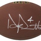 Dak Prescott Dallas Cowboys Autographed Signed NFL Leather Football SCHWARTZ