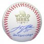 Justin Verlander Houston Astros Autographed Signed 2017 World Series Baseball PSA