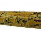 1980 Phillies WS Team (Schmidt, Carlton, Rose +18) Signed Autographed Baseball Bat JSA