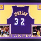 Kareem Abdul-Jabbar Autographed Signed Framed Los Angeles Lakers Jersey FANATICS