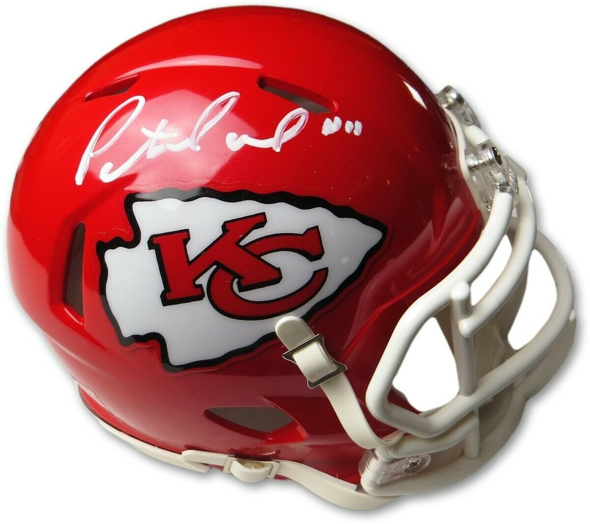 Patrick Mahomes Signed Autographed Kansas City Chiefs Mini Helmet JSA