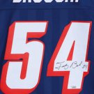 Tedy Bruschi Autographed Signed New England Patriots M&N Jersey FANATICS