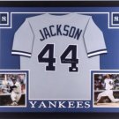 Reggie Jackson Signed Autographed Framed New York Yankees Jersey JSA