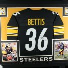 Jerome Bettis Autographed Signed Framed Pittsburgh Steelers Jersey JSA