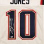 Mac Jones Autographed Signed New England Patriots White Jersey BECKETT