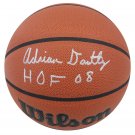 Adrian Dantley Jazz Signed Autographed Wilson Basketball SCHWARTZ