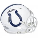 Jonathan Taylor Autographed Signed Indianapolis Colts White Mini Helmet FANATICS