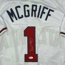 Fred McGriff Signed Autographed Atlanta Braves Jersey JSA