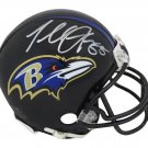 Terrell Suggs Autographed Signed Baltimore Ravens Mini Helmet SCHWARTZ