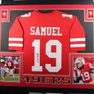 Deebo Samuel Signed Autographed Framed San Fransisco 49ers Jersey JSA