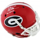 Terrell Davis Autographed Signed Georgia Bulldogs Proline Helmet RADTKE