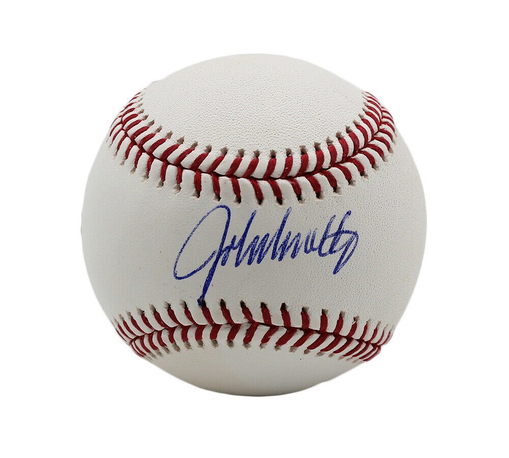 John Smoltz Braves Signed Autographed MLB Baseball RADTKE