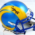 Cam Akers Autographed Signed Los Angeles Rams Mini Helmet BECKETT