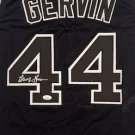 George Gervin Autographed Signed San Antonio Spurs Jersey JSA
