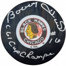 Bobby Hull Autographed Signed Chicago Blackhawks Hockey Puck BECKETT