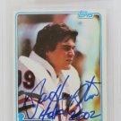 Dan Hampton Bears Signed Autographed 1981 Topps Rookie Card BECKETT