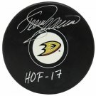 Teemu Selanne Autographed Signed Anaheim Ducks Hockey Puck SCHWARTZ