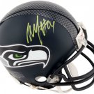 Marshawn Lynch Signed Autographed Seattle Seahawks Mini Helmet FANATICS
