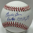 Buddy Bell Texas Rangers Autographed Signed Official Baseball JSA