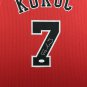 Toni Kukoc Signed Autographed Chicago Bulls Framed Jersey JSA