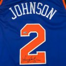 Larry Johnson Autographed Signed New York Knicks Jersey STEINER