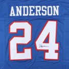 Ottis OJ Anderson Signed Autographed New York Giants Jersey JSA