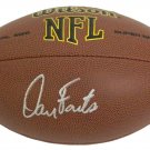 Dan Fouts San Diego Chargers Autographed Signed NFL Football SCHWARTZ