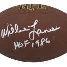 Willie Lanier Chiefs Signed Autographed NFL Football SCHWARTZ