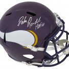 John Randle Signed Autographed Minnesota Vikings FS Helmet SCHWARTZ
