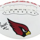 Jackie Smith Signed Autographed St. Louis Cardinals Logo Football SCHWARTZ COA