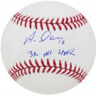 Aramis Ramirez Cubs Brewers Autographed Signed Baseball SCHWARTZ COA