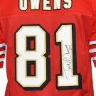 Terrell Owens Autographed Signed San Francisco 49ers Jersey JSA