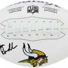 John Randle Signed Autographed Minnesota Vikings Logo Football SCHWARTZ COA
