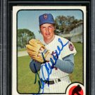 Tom Seaver Mets Signed Autographed 1973 Topps Card BECKETT