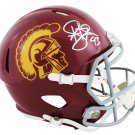 Troy Polamalu Autographed Signed USC Trojans FS Helmet BECKETT