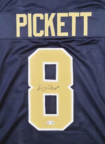 Kenny Pickett Signed Autographed Pittsburgh Panthers Jersey BECKETT