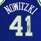 Dirk Nowitzki Autographed Signed Dallas Mavericks M&N Jersey PANINI