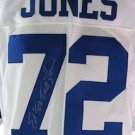 Ed Too Tall Jones Autographed Signed Dallas Cowboys Jersey JSA