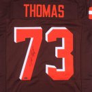 Joe Thomas Signed Autographed Cleveland Browns Jersey SCHWARTZ COA
