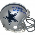 Lee Roy Jordan Autographed Signed Dallas Cowboys TB Mini Helmet BECKETT