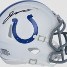 Jonathan Taylor Autographed Signed Indianapolis Colts Mini Helmet FANATICS
