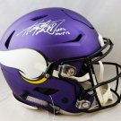 Adrian Peterson Autographed Signed Minnesota Vikings FS Speedflex Helmet BECKETT