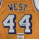 Jerry West Autographed Signed Los Angeles Lakers Jersey JSA